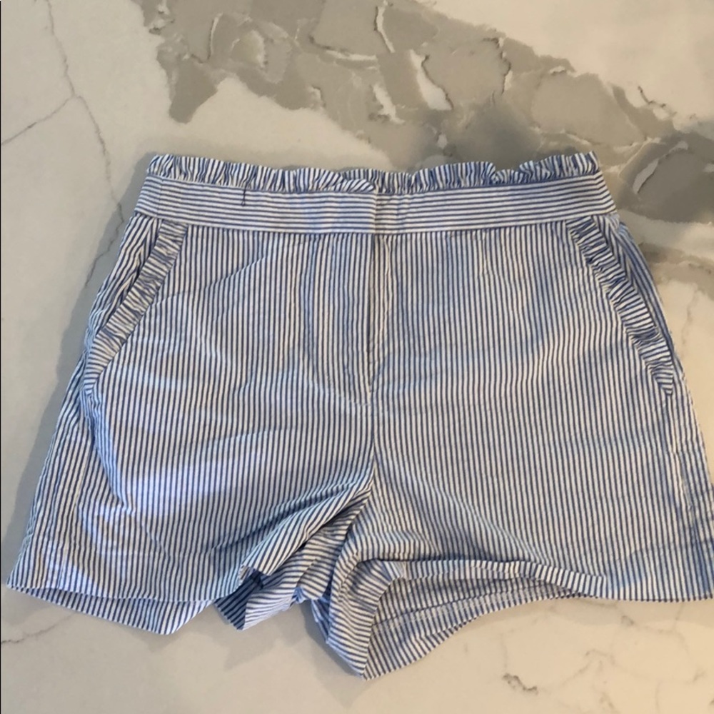Jcrew Ruffle Top Shorts